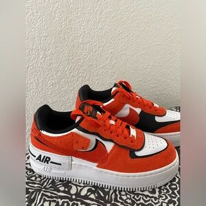 Nike Air Force 1 AF1 Low Shadow Rush Orange Size 6.5